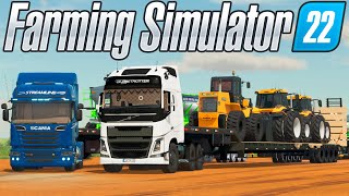 ACELERANDO O VOLVO NA PRANCHA MATOPIBA MAP  Farming Simulator 22 [upl. by Aivatnahs706]