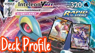 Deck Profile Inteleon VMAX 🔫 Pokemon TCG Paradox Rift [upl. by Tsai]