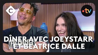 Béatrice Dalle et JoeyStarr  les retrouvailles au théâtre  C à Vous 13 septembre 2019 [upl. by Mord]