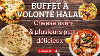 Buffet à volonté halal quotfait maison quotà Paris 😋😍première fois et pas la dernière 😍 [upl. by Poulter]