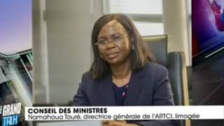 Analyse de Daouda et Marius Comoe sur limogeage de la directrice de lARTCI [upl. by Markman]