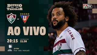 AO VIVO  FLUMINENSE X LDU  VOLTA  CONMEBOL RECOPA 2024 [upl. by Arikehs415]