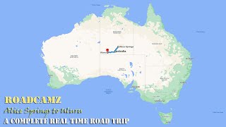 🇦🇺 Ultra Long Drive Alice Springs to Uluru 🇦🇺 [upl. by Lilas]