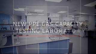 Teaser for BSIs new PPE Gas Capacity Testing Laboratory [upl. by Anitnegra]