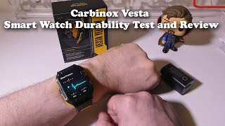 Carbinox Vesta Smart Watch Durability Test and REVIEW [upl. by Ayotas]