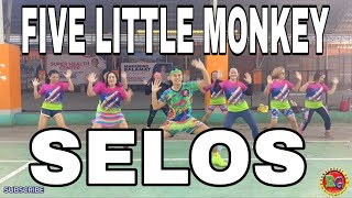 FIVE LITTLE MONKEY X SELOS RETRO BOOMERS OF SURALLAHTIKTOK VIRAL 2024DANCE FITNESSchoreo Ronald [upl. by Anatlus422]