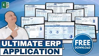 Master The ULTIMATE ERP Application In Excel Build Big Apps FAST Masterclass  FREE Download [upl. by Pamela]