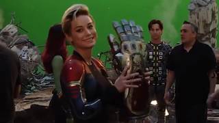 Avengers Endgame Making  VFX Breakdown  Raw footage [upl. by Benisch600]