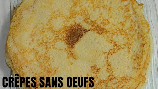 Comment faire des crêpes facile sans œufs 105  Easy pancakes [upl. by Eleazar]