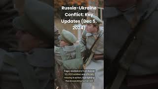 RussiaUkraine Conflict Key Updates Dec 5 2024 russiaukrainewar ukraineconflict [upl. by Idou]