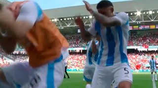 Cristian Medina Goal Offside Argentina vs Morocco match Suspend Highlights Olympic Paris 2024 [upl. by Conley6]