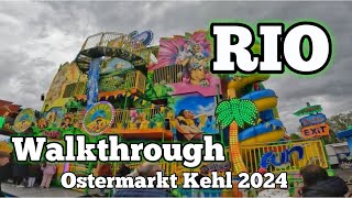 ⁴ᴷ Rio  Dietz  Walkthrough  Ostermarkt Kehl 2024 [upl. by Baggott]