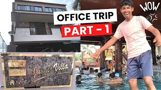 Office Trip 2024  Part 1  Siddhant Chavan  Jungle Villa  Boisar [upl. by Notyal555]