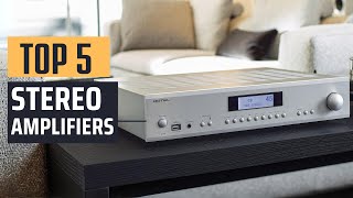 Best Stereo Amplifiers 2025  Top 5 Picks [upl. by Barnaby]