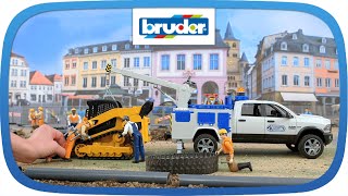 RAM Service Truck  02509  BRUDER Spielwaren [upl. by Assele]