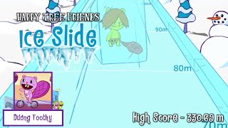 Happy Tree Friends Ice Slide  High Score  33069 m [upl. by Acinej]