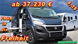 🔥Forster Van 636 EB Livin Up🔥Sondermodell 2021 günstige Kastenwagen Wohnmobile Fiat Ducato😍Roomtour [upl. by Nahsar]