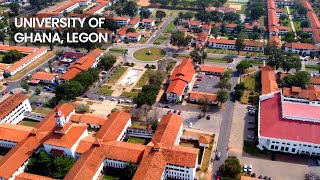 Drone Shot of UNIVERSITY OF GHANA LEGON CAMPUS  4K Aerial Footage of LEGON CAMPUS  ACCRA [upl. by Viddah478]