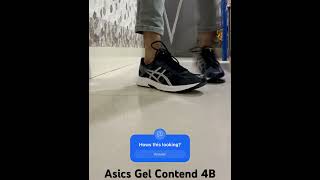 Asics Gel Contend 4B from flipkart asics unboxing size UK 8 music hiphop rap ASICSGlobal [upl. by Marzi]