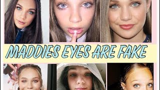 Are Maddie zieglers eyes fake👀 [upl. by Ginny]