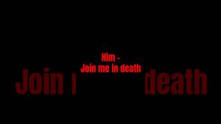 Him  Join me in death him join 2024 drumcover drums drummer music рок rock metal [upl. by Conway199]