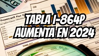 AUMENTO EN LA TABLA DE POBREZA PARA PATROCINADORES DE LA I864 EN 2024 [upl. by Sianna385]