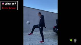 Ball and a Wall by Dimitar Berbatov Instagram berbo9 [upl. by Argyle]