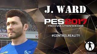 PES 2017 Face Build Joel Ward Crystal Palace [upl. by Manuela]