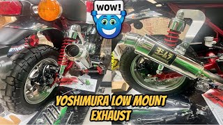 This Honda Monkey Sounds Insane New Yoshimura GP Magnum Exhaust amp MNNTHBX Intake Kit [upl. by Gerrald]