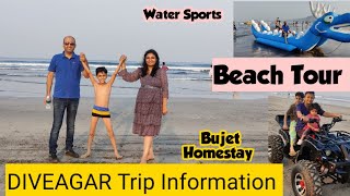 DIVEAGAR Beach  Best Beach Near PuneMumbai  Bujet stay in DIVEAGAR dollyparmar6462 [upl. by Dumm]