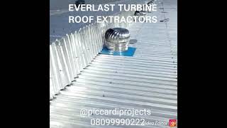 Turbine Roof Extractor FansHeat Ventilator [upl. by Eutnoj]