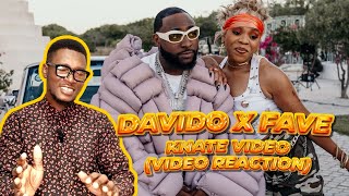 Davido  KANTE Official Video ft Fave REACTION [upl. by Mcdade]