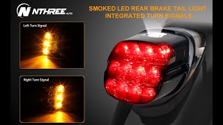 NTHREEAUTO Rear Brake Tail Light [upl. by Ahsiekan]