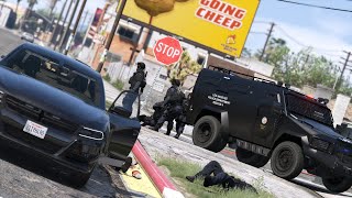 LAPD SWAT Responding to gang activity GTA 5 LSPDFR [upl. by Sitsuj]