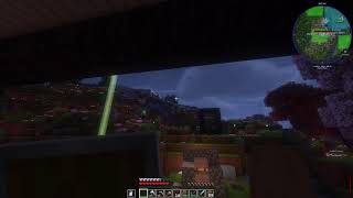 Minecraft  building house amp fields in the community server  v1201 ATM9 CurseForge 4737 [upl. by Anestassia]