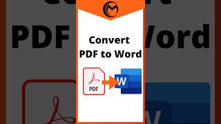 How to Convert PDF to Word file in Microsoft Word [upl. by Ozner]