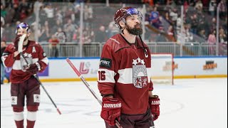 HD Latvia vs Norway Icehockey friendly game 04052024 [upl. by Nedia766]