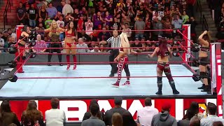 The Bella Twins amp Natalya Vs The Riott Squad  WWE Raw 24092018 En Español [upl. by Dranoel]