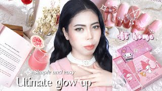 How to GLOW UP AT HOME 🤍✨ Easy simple tips Mentally and physically ultimate glow up [upl. by Eneleh]