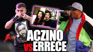 ACZINO vs ERRECE ¿¡EL REY EN APUROS 🔥 REACCIÓN [upl. by Darbee]