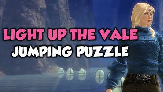 Guild Wars 2 Light Up the Vale Jumping Puzzle MASTERY POINT [upl. by Raji671]