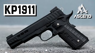 ASCEND AIRSOFT KP1911 Custom GBB  OnlyGuns by SniperAS [upl. by Gnehp]