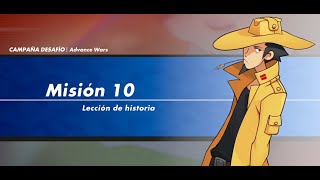 Lets Play Advance Wars Campaña Advance 10  Lección de Historia [upl. by Alit]