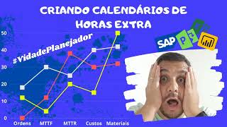 Como Montar um Calendário de Horas Extra no MsProject [upl. by Honig876]