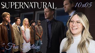 Supernatural S10E05  quotFan Fictionquot Reaction [upl. by Ollecram]