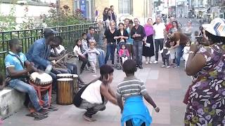 Danse africaine à Soissons  avec Pelagie Youan [upl. by Ahsila]