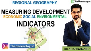 Measuring DevelopmentIndicators of DevelopmentGeoecologist [upl. by Peppy274]