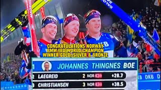 CONGRATULATION AGAIN NORWAY FOR WINNING GOLD SILVER amp BRONZE LAST NIGHT happysunshine25SC [upl. by Marou]