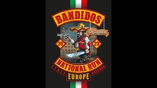 Bandidos MC  National Run 2023 [upl. by Kcirdek]