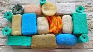 ASMR SOAP CUBES SOAP CUTTING Starch Sox Crunchy Sound Video For Good Night 😴 [upl. by Ednyl9]